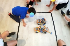 Testing our robots all together!